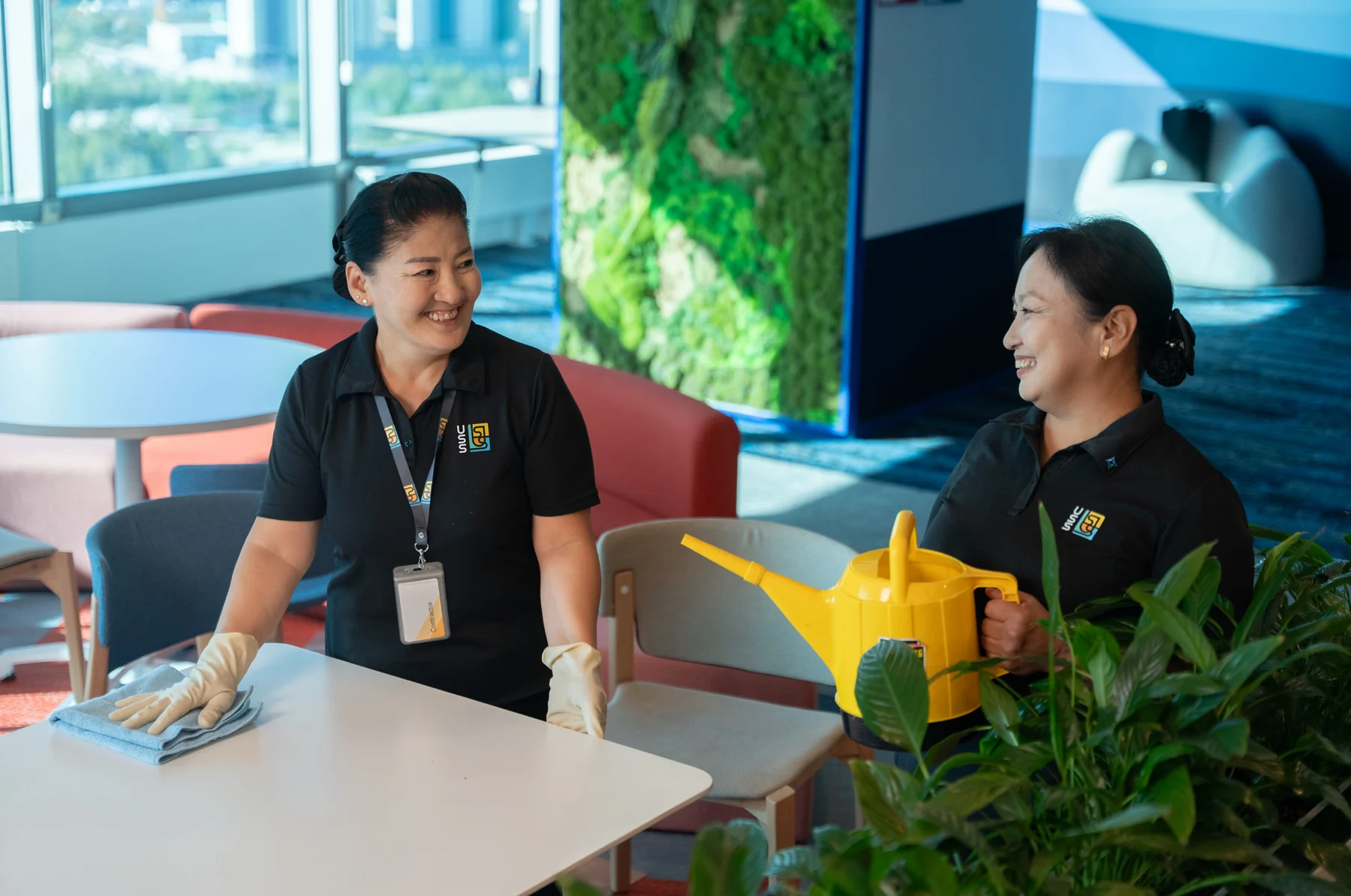 Uniservice Solution team delivering integrated services